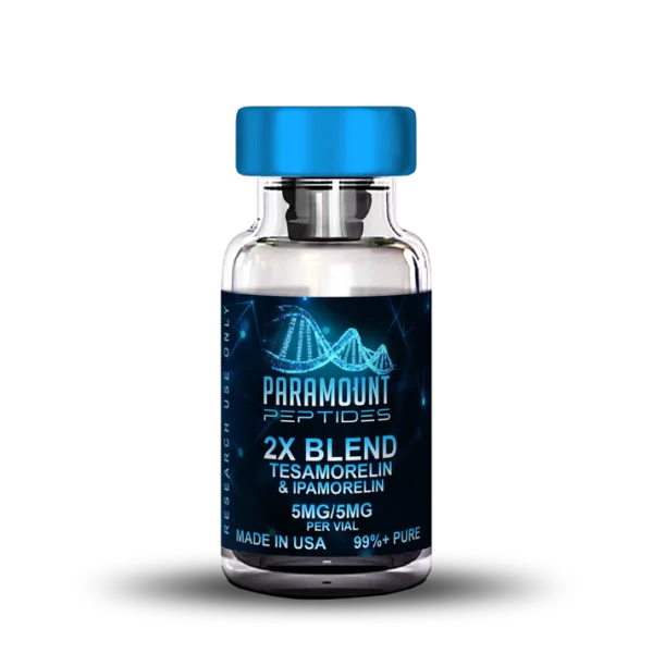 2X Blend Tesamorelin (5mg) / Ipamorelin (5mg)